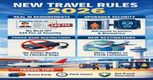 Airline Travel Changes in 2026: New Security Rules, Real ID Updates & Essential Travel Tips